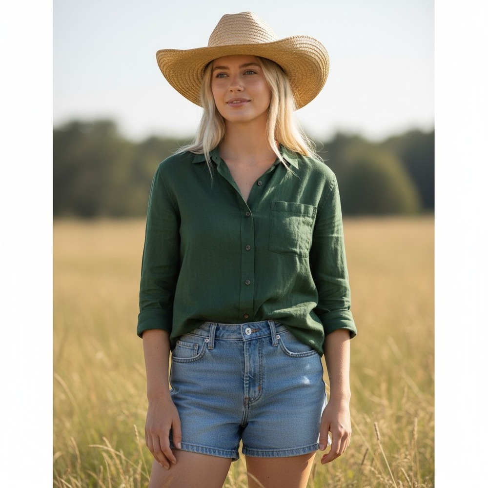 Sun Body Hats Handcrafted Palm Leaf Cowboy Hat Natural Straw Western 6 7/8 55cm